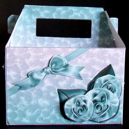 Gable-top Box - Mint Julep by Rae Trees