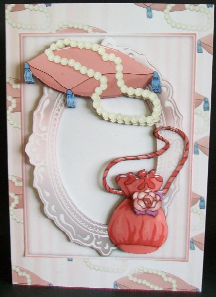 Boudoir Reflections 2 Backing Paper 2 by Rae Trees