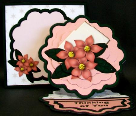 Floral Delights Scalloped Easel Kit by Rae Trees