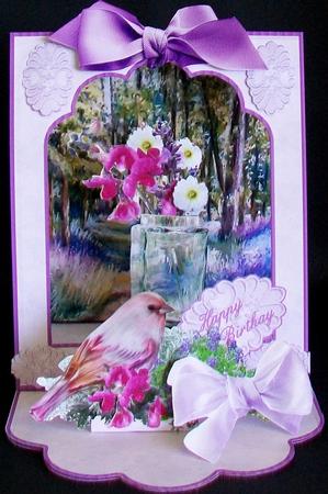 3D Open Front Easel Kit - Woodland Walk by Rae Trees