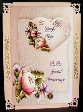 Special Anniversary Heart by Rae Trees