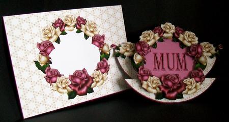 Rose's Wreath Stepper Rocker Card Kit by Rae Trees