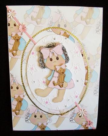 Me and My Teddy Background by Rae Trees
