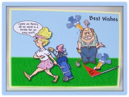 Teed Off - Quick Card by Rae Trees