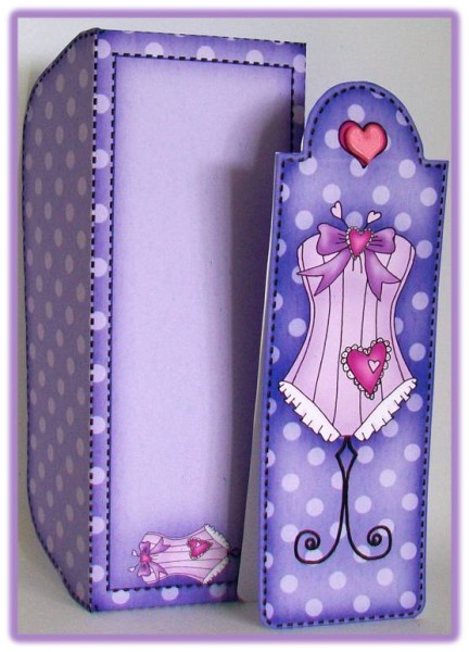 Oh La La! Bookmark Card N Envelope by Rae Trees