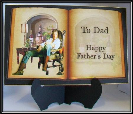 Chilled Out Father's Day Topper by Rae Trees