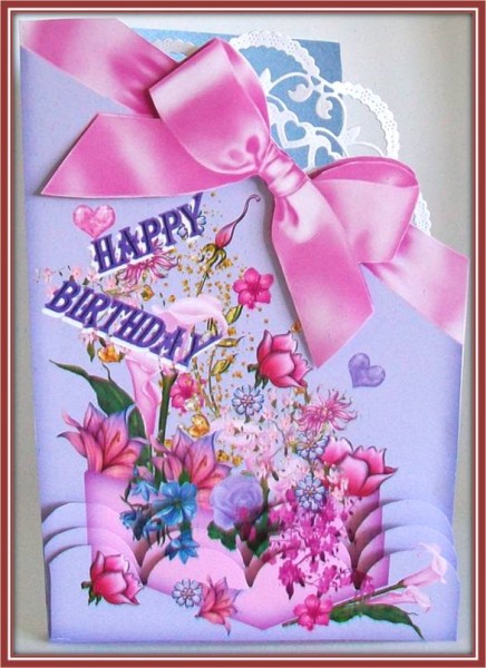 Gift Box of Flowers by Rae Trees