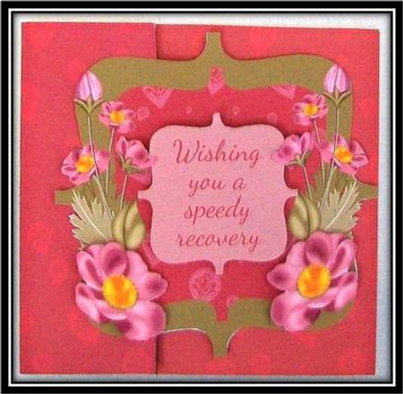 Over the Edge Card Kit with Flowers by Rae Trees