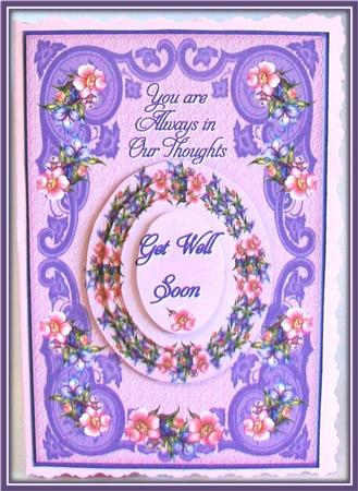 Floral Get Well by Rae Trees