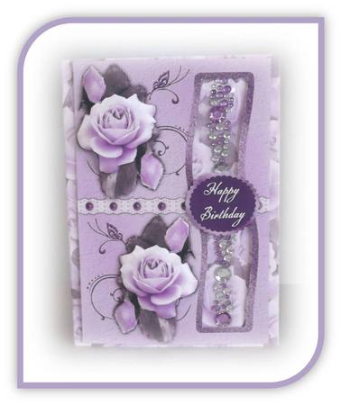 Purple Roses Birthday Aperture Kit by Rae Trees