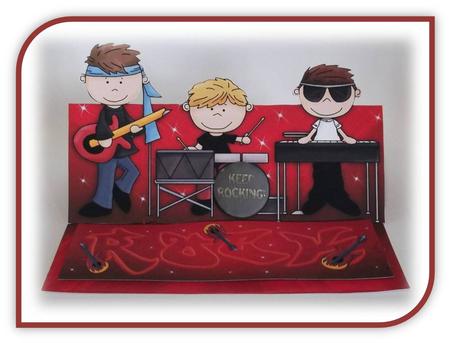 Rocking Good Time Easel Over the Edge Kit by Rae Trees