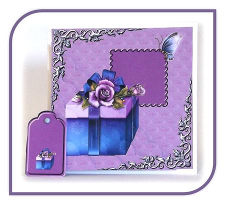 Floral Presents 6 x 6 Inch Card Kit by Rae Trees