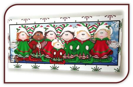 Christmas Elves by Rae Trees