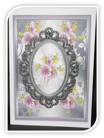 Hibiscus Watercolour Backing Paper by Rae Trees