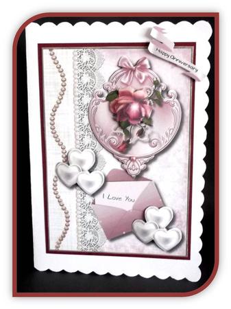 Love Song Card Topper 1 by Rae Trees