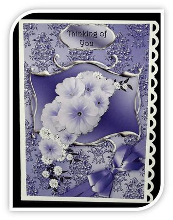 Primrose Posy - Lilac by Rae Trees