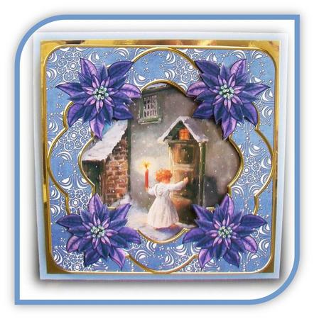 Choirboy Knocking Fancy Picture 8in Decoupage Cf Kit by Rae Trees