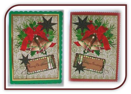Vintage Christmas Toppers by Rae Trees