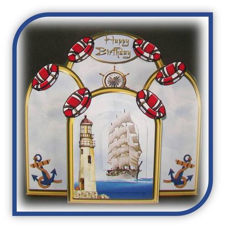 Archway Kit - Ship Ahoy! by Rae Trees