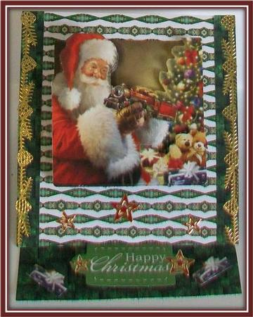 Festive Green Papers by Rae Trees