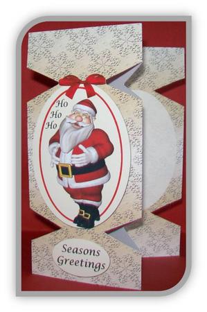 Santa Cracker by Rae Trees