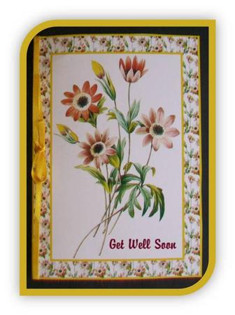 Sweet Floral Quick Card / Note Card by Rae Trees