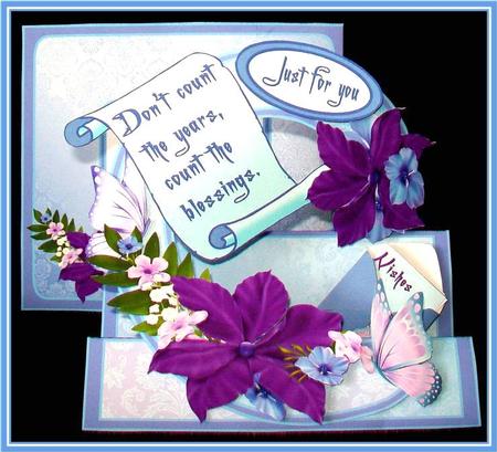 Circle Stepper Kit - Clematis and Butterflies by Rae Trees