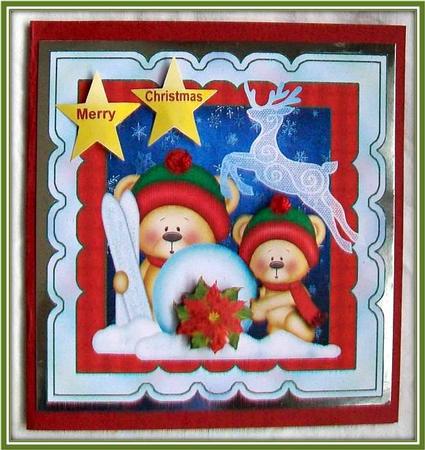 Teddies Snowfun Scallop by Rae Trees
