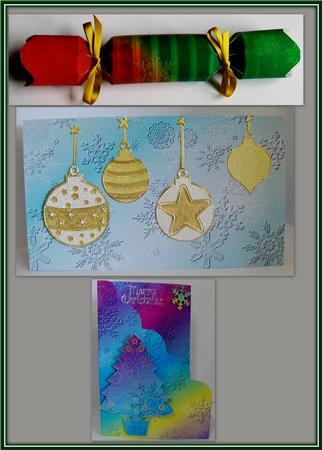 10 Multi Colour Snowflake Background Papers by Rae Trees