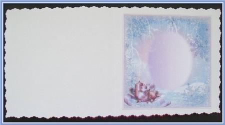 Insert to Compliment Topper Candles in Pink and Blue by Rae Trees