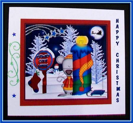 Merry Christmouse by Rae Trees