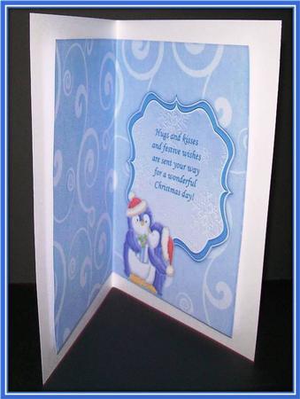 Penguins' Christmas Kiss Insert Matches Cup373969_68 by Rae Trees