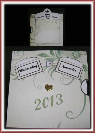 Everlasting Calendar by Rae Trees