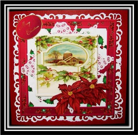 8 x 8" Topper - Winter Celebrations by Rae Trees