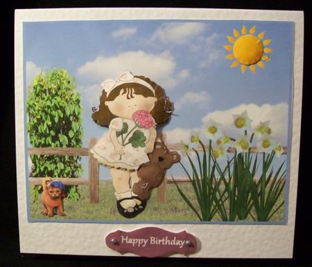 A Summers Day in the Garden by Rae Trees