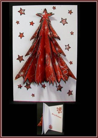 3D Sparkle Christmas Tree by Rae Trees