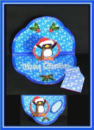 Penguin Easy Pop-up by Rae Trees