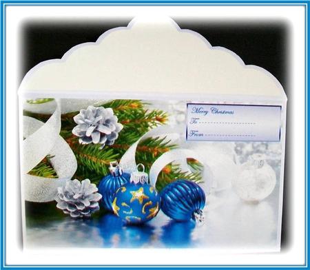Christmas Bauble Money Wallet by Rae Trees