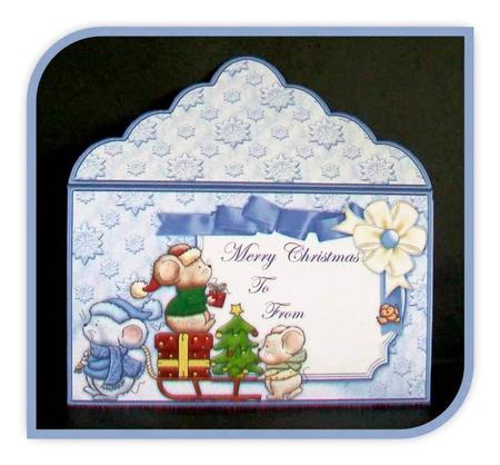 Christmas Money Wallet Envelope Night Before Christmas by Rae Trees