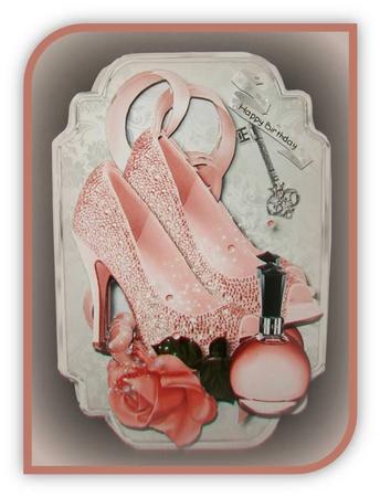 Peach Diamond Shoes Mini Kit by Rae Trees
