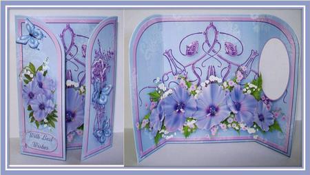 Pastel Posy 5 x 7 Gatefold Mini Kit by Rae Trees