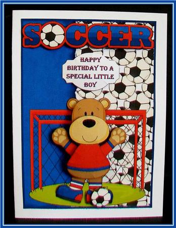 Soccer Ted by Rae Trees