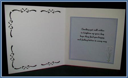 8 Inch Insert - Get Well Soon 2 by Rae Trees