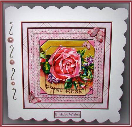 A Prize Rose for You by Rae Trees