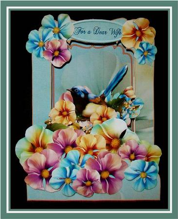 3D Accordian Spring - a Glorious Morning by Rae Trees