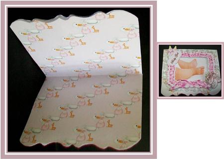 Baby Girl Background Sheet/gift Wrap by Rae Trees