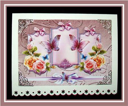 Panels and Roses 3 by Rae Trees