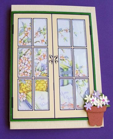 Through My Window to Wish You Joy by Rae Trees