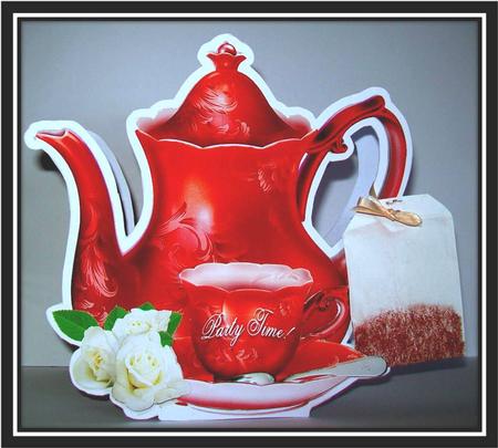 Red Teapot Stand Alone Kit by Rae Trees