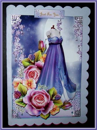 Mini Kit Dress and Roses by Rae Trees